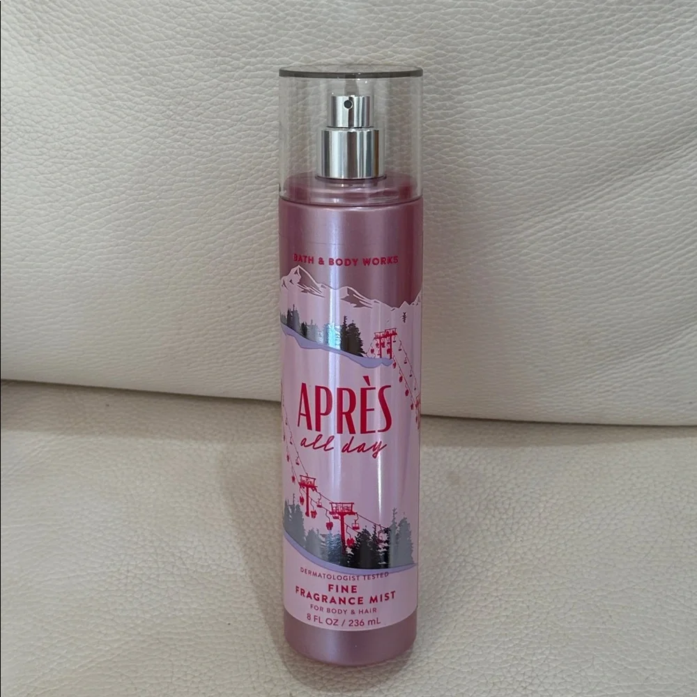 Bath & Body Works Pink Après All Day Body Care Set 3 Piece Full Size